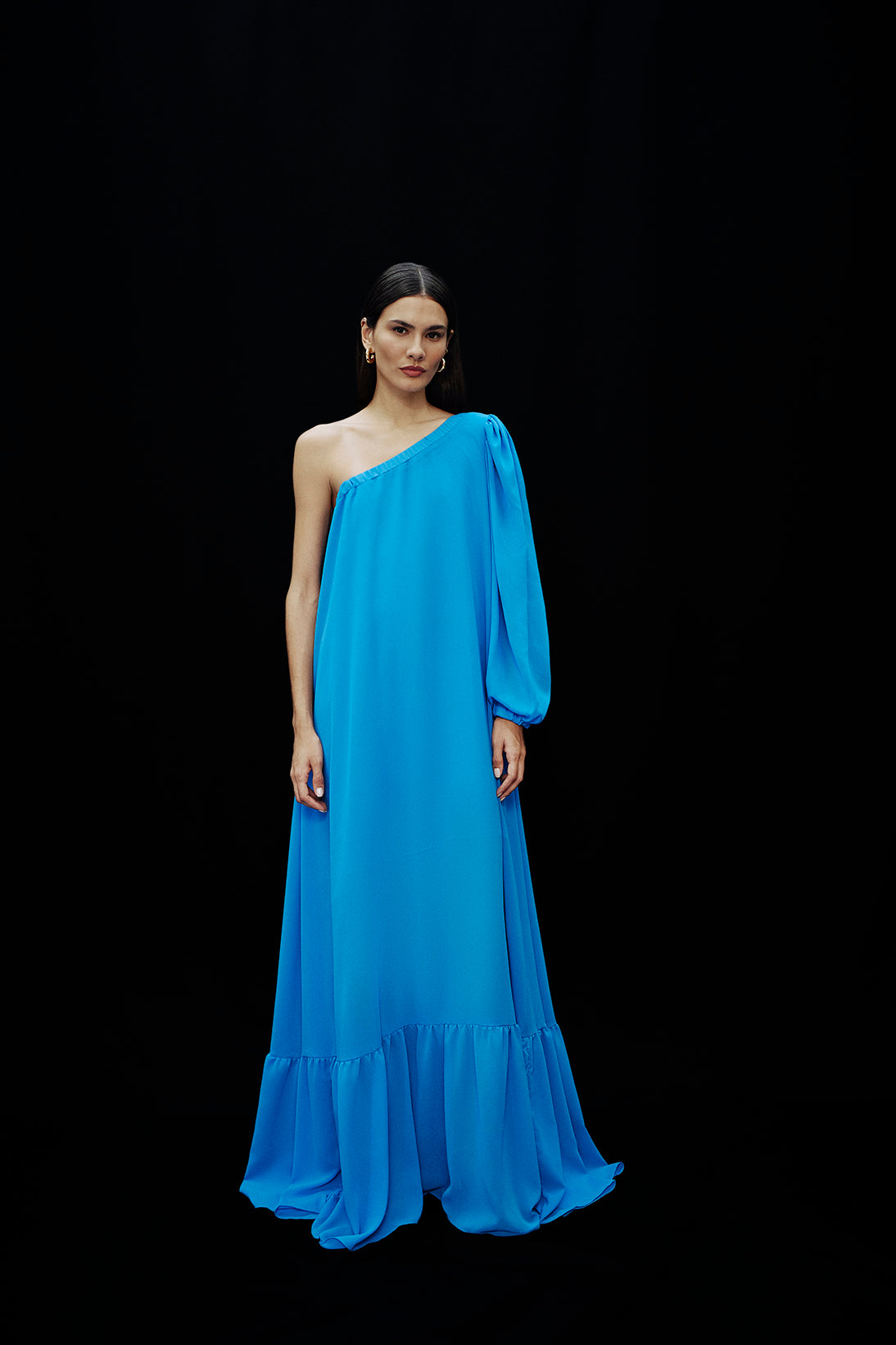 single shoulder dress