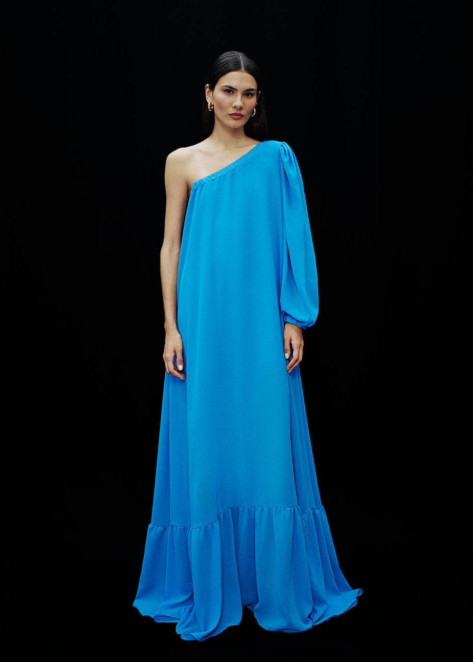 single shoulder dress