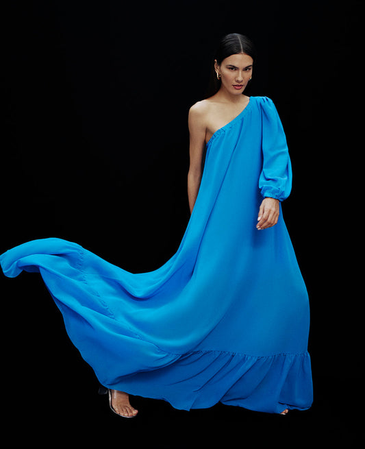 single shoulder dress