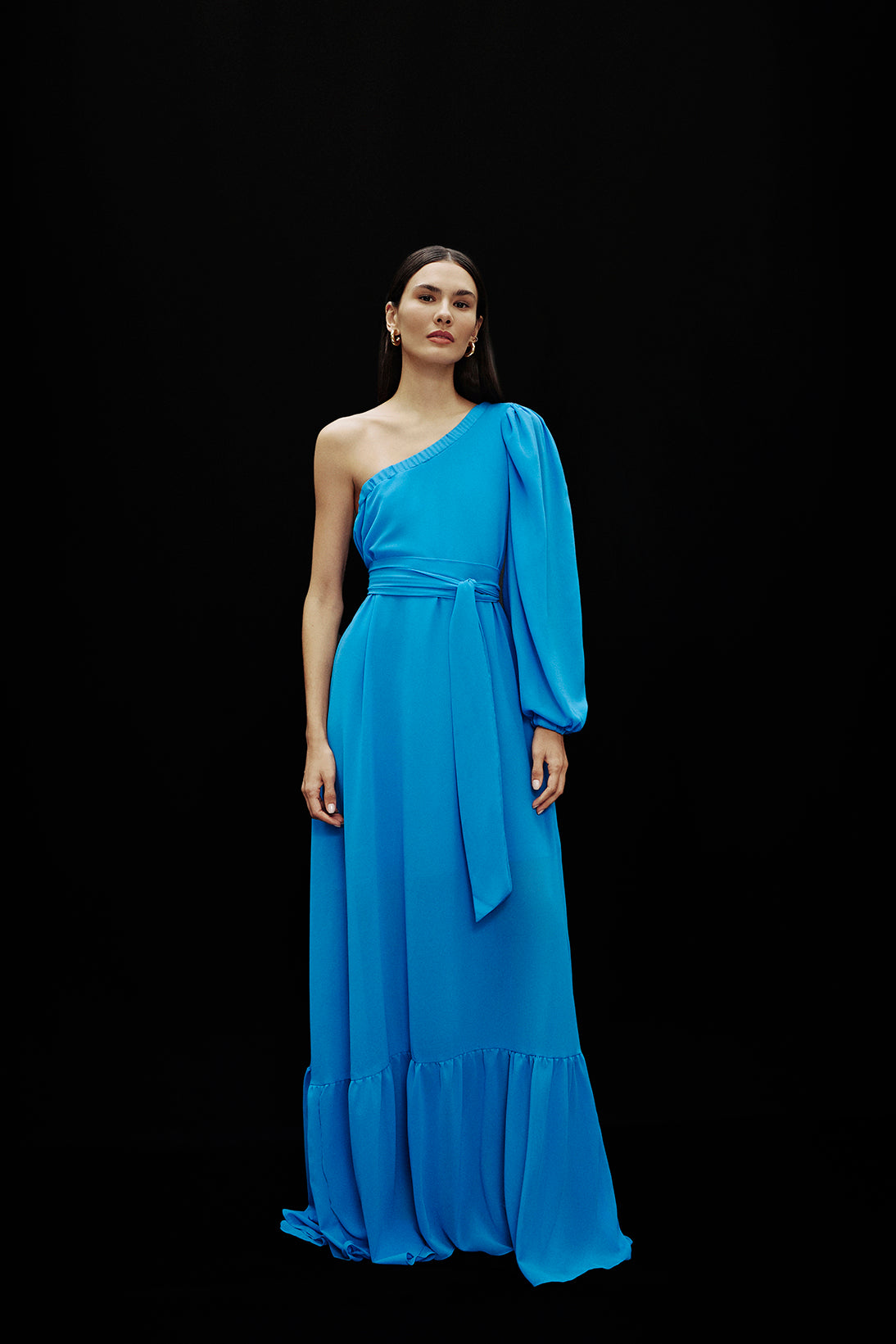 single shoulder dress