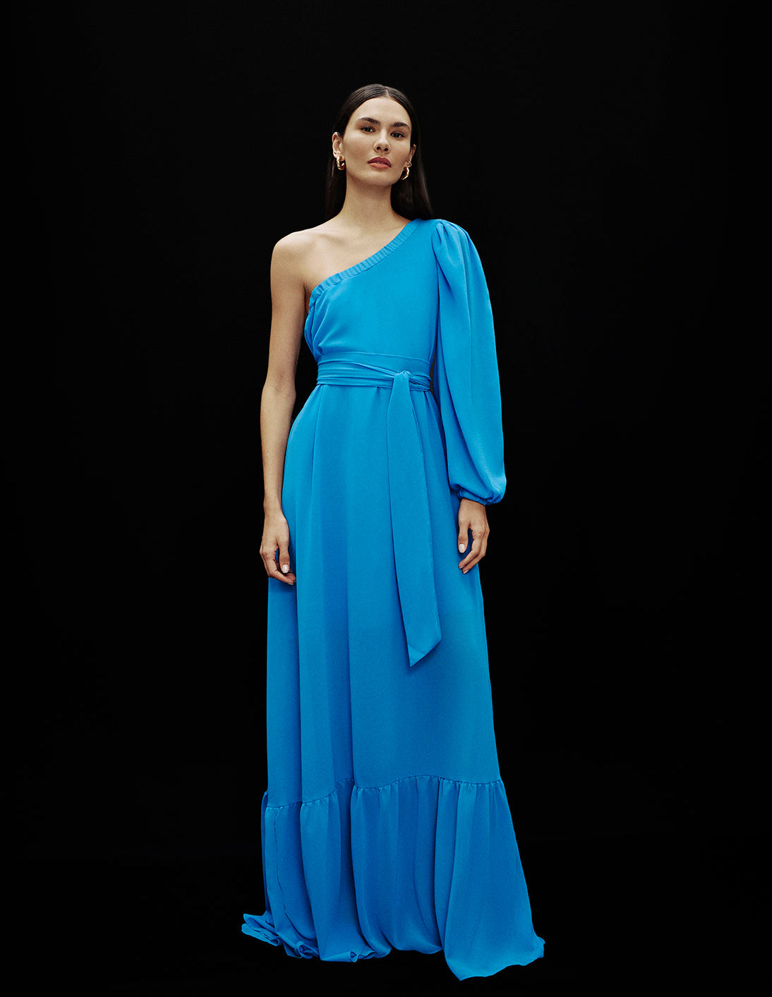 single shoulder dress