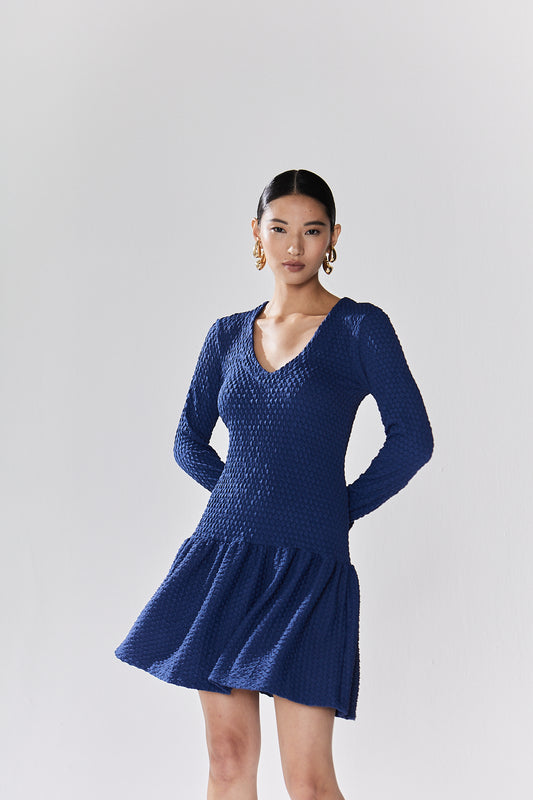 Vestido decote V - Kronne