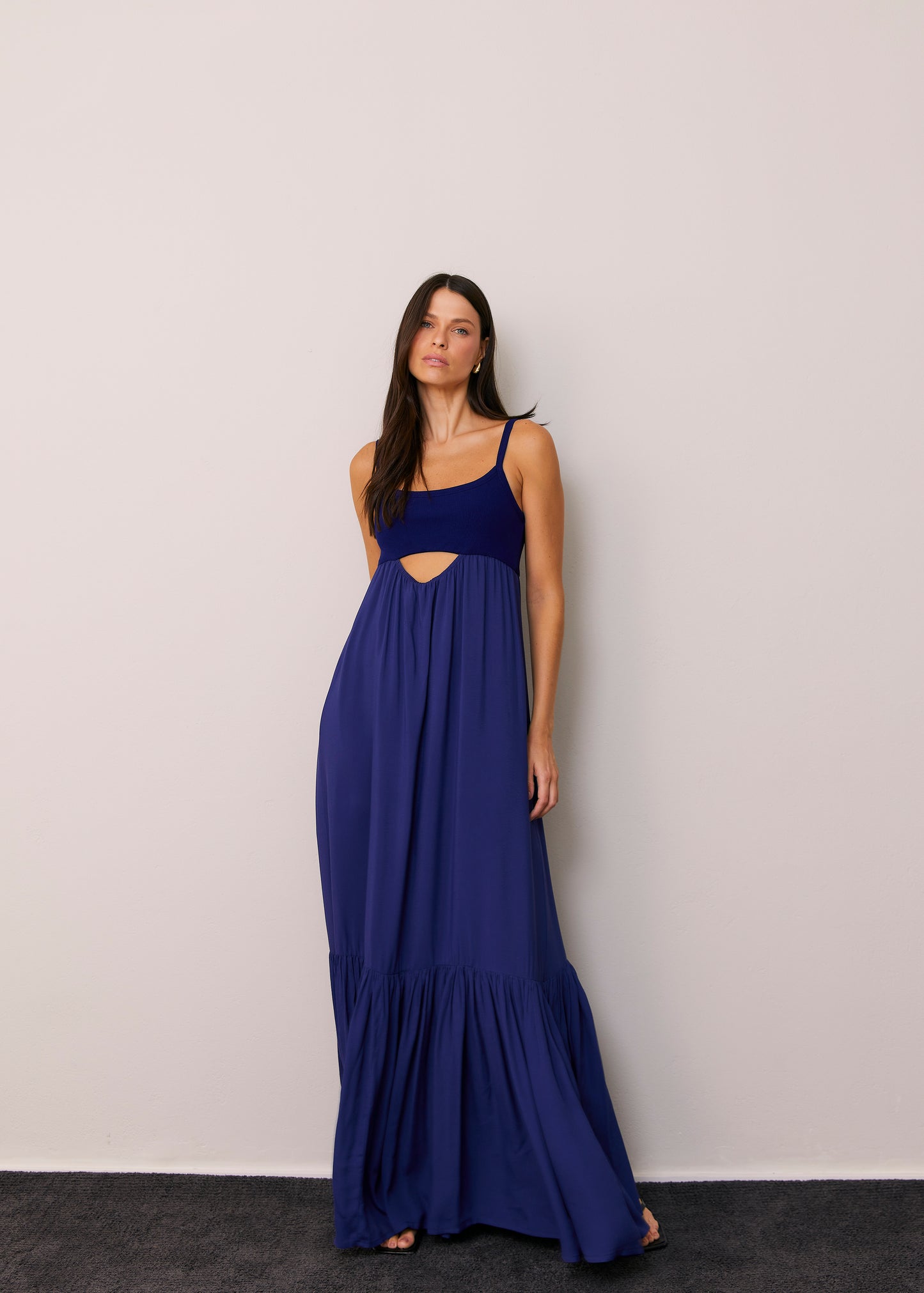 VESTIDO FLUIDO COM TOP KRONNE
