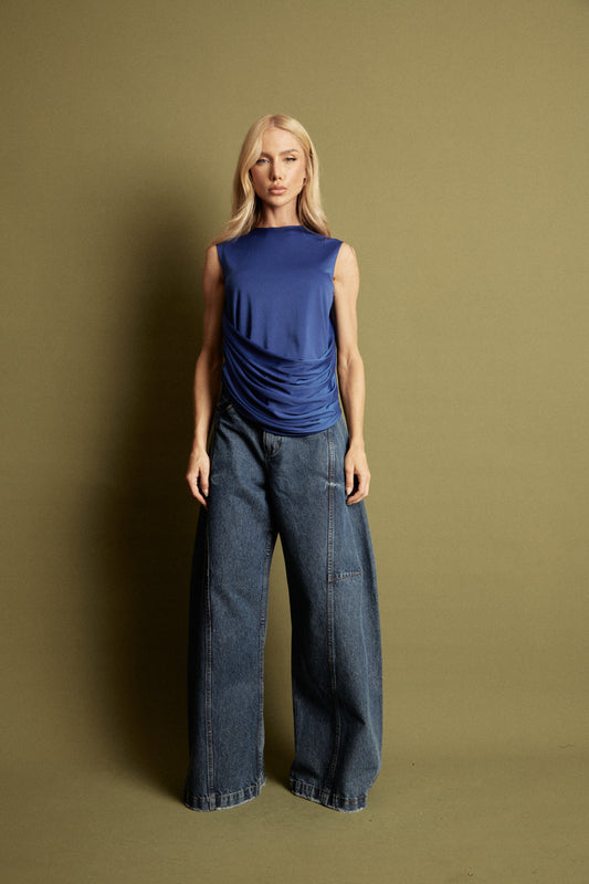 BLUSA DRAPEADA KRONNE