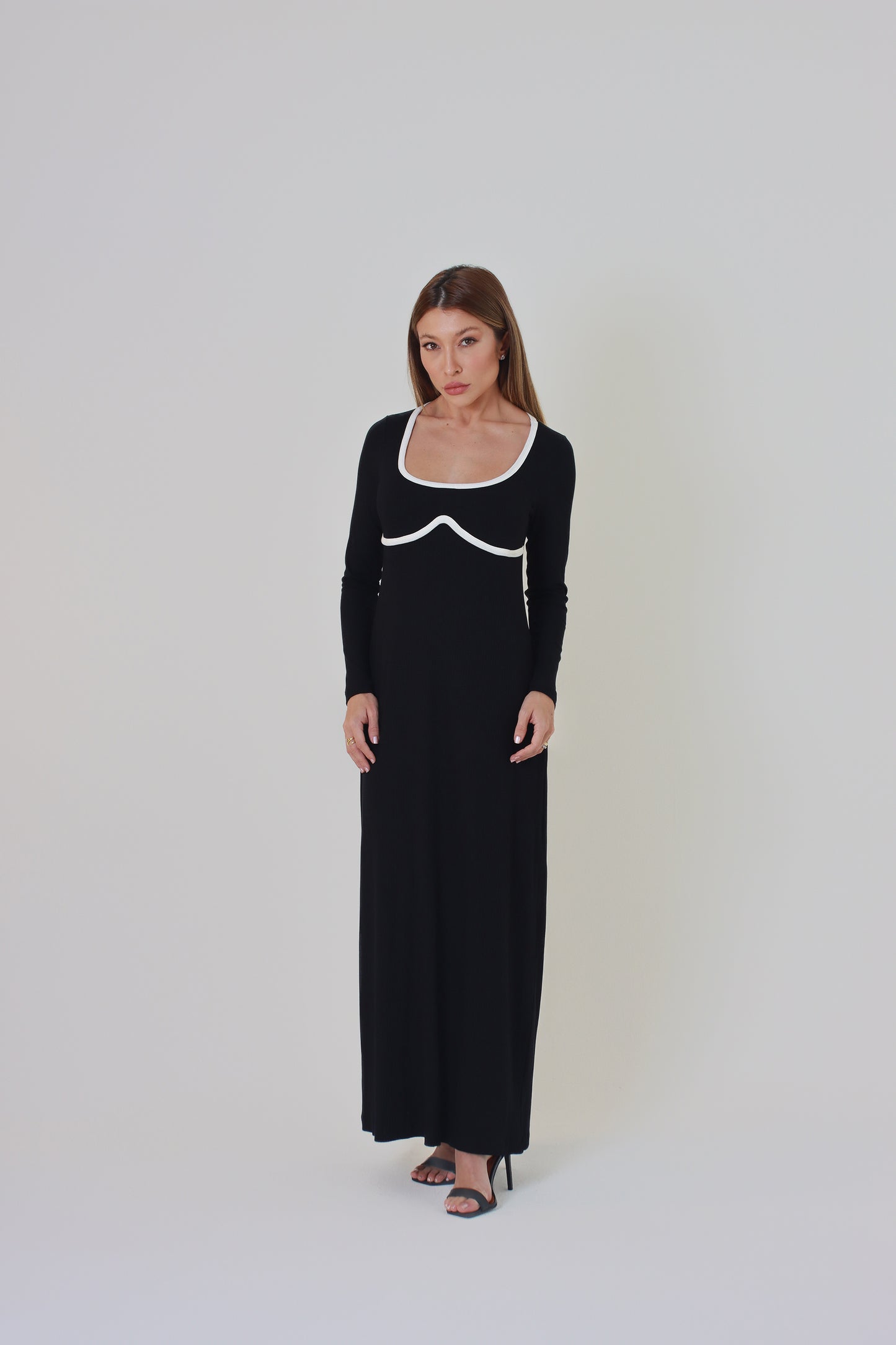 Vestido manga longa - Kronne