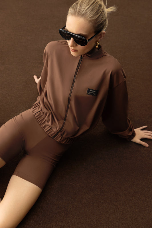 JAQUETA BOMBER FLUFFY GOLA BAIXA KRONNE