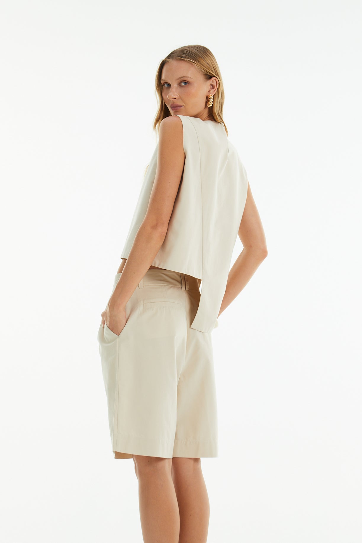 BLUSA REGATA ASSIMÉTRICA KRONNE