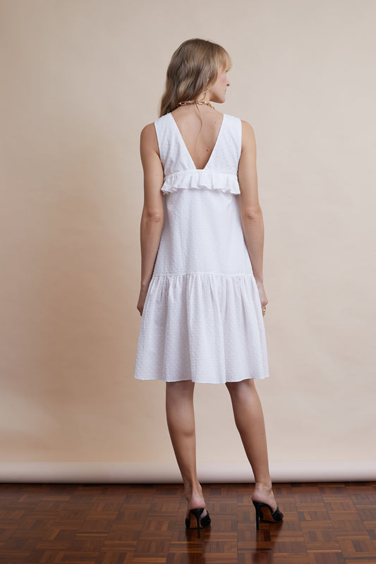 Vestido com Babado - Kronne