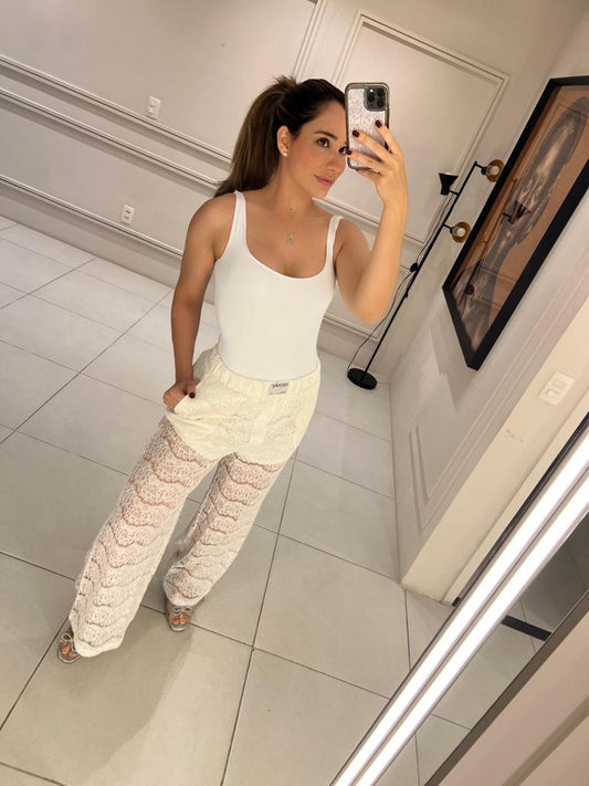 CALÇA DE RENDA KRONNE