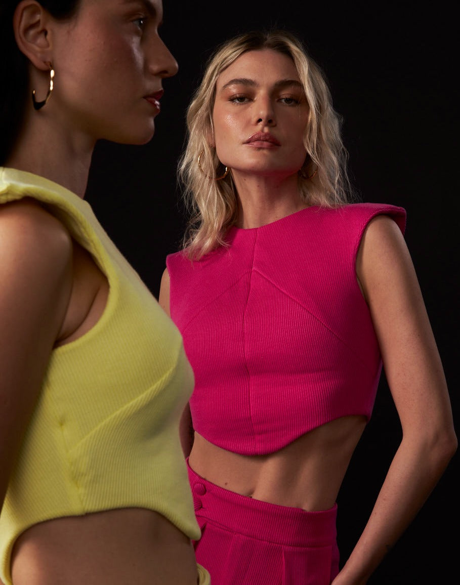 Blouse with Rounded Hem