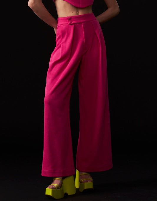 CALÇA PANTALONA COM BARRA KRONNE