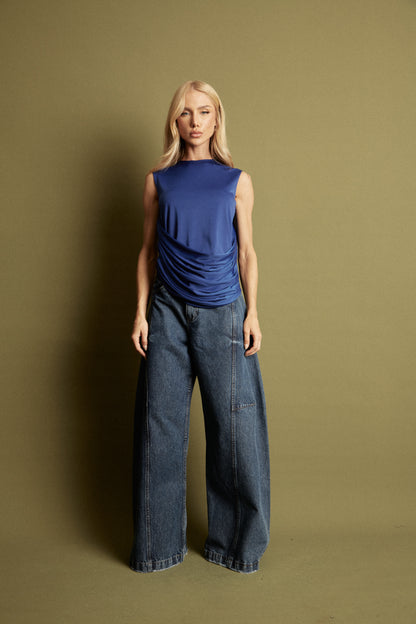 BLUSA DRAPEADA KRONNE