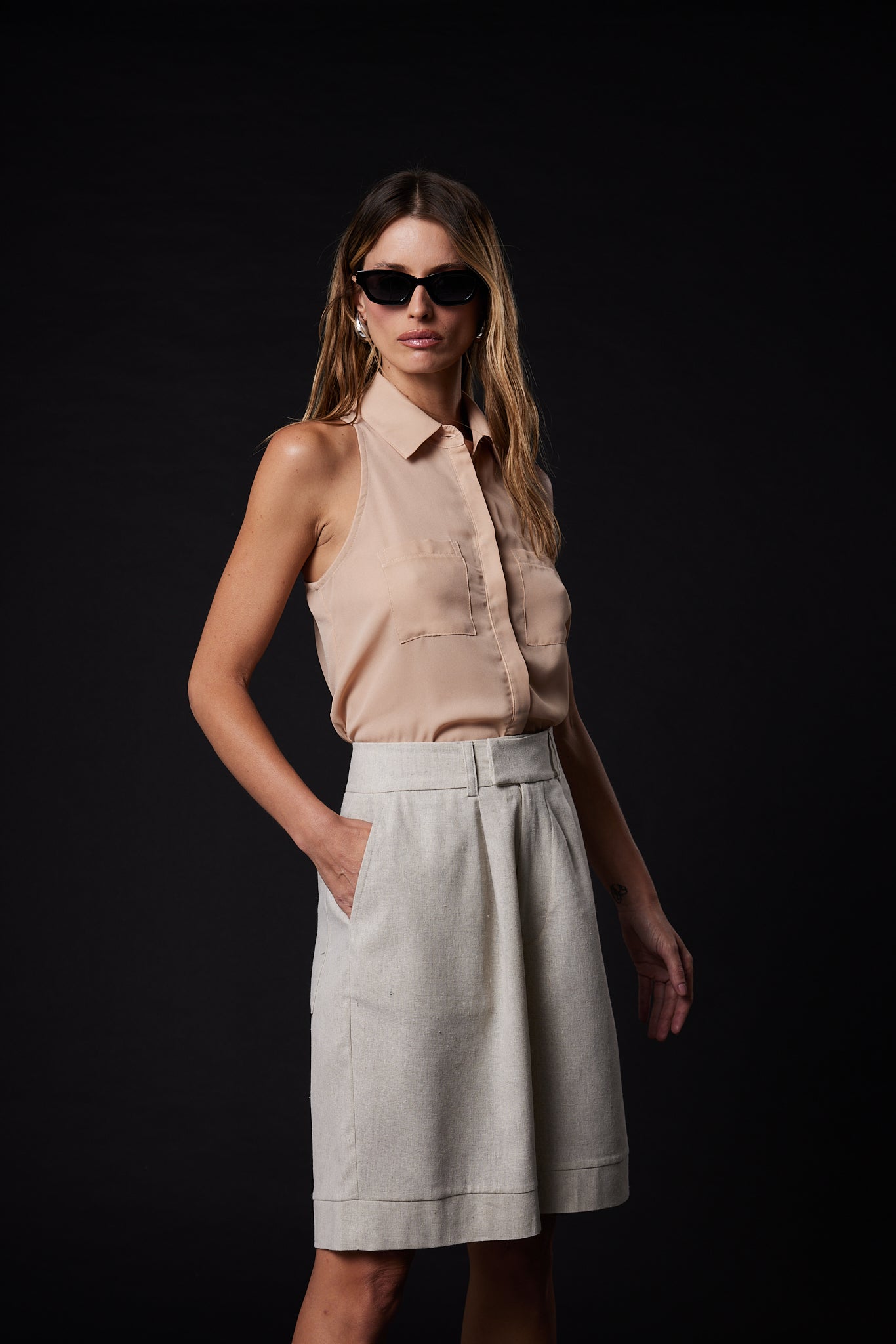 BLUSA RAGLAN COM GOLA