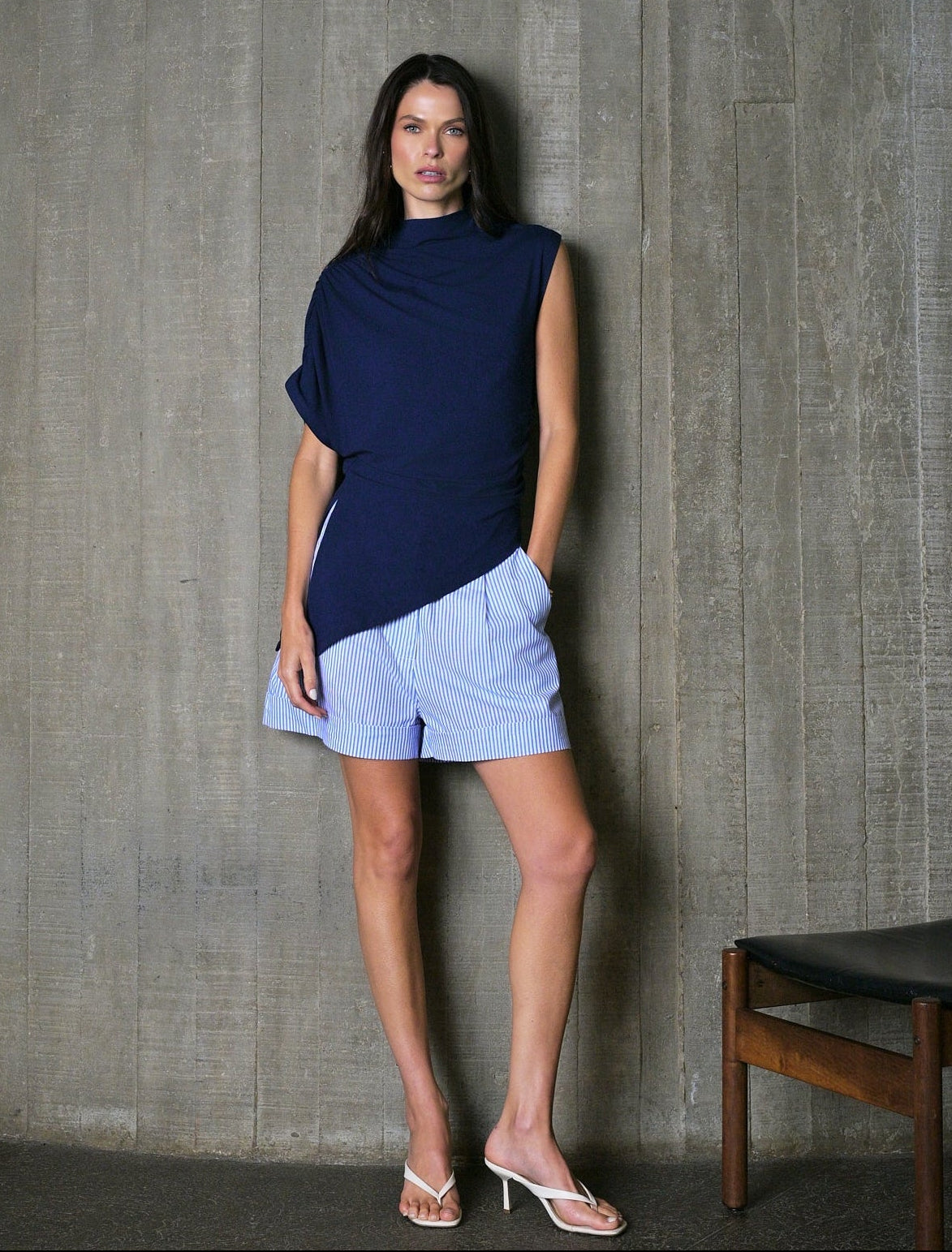 SHORT ALFAIATARIA COS LARGO KRONNE
