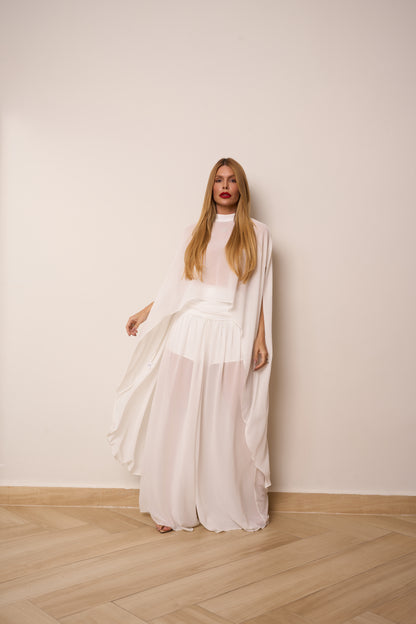 CALÇA FLARE COM PALA KRONNE