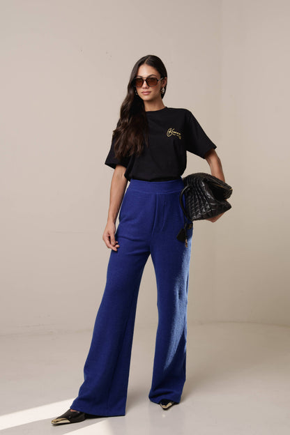 CONJUNTO BLUSA GOLA CARECA E CALÇA BOLSO FACA