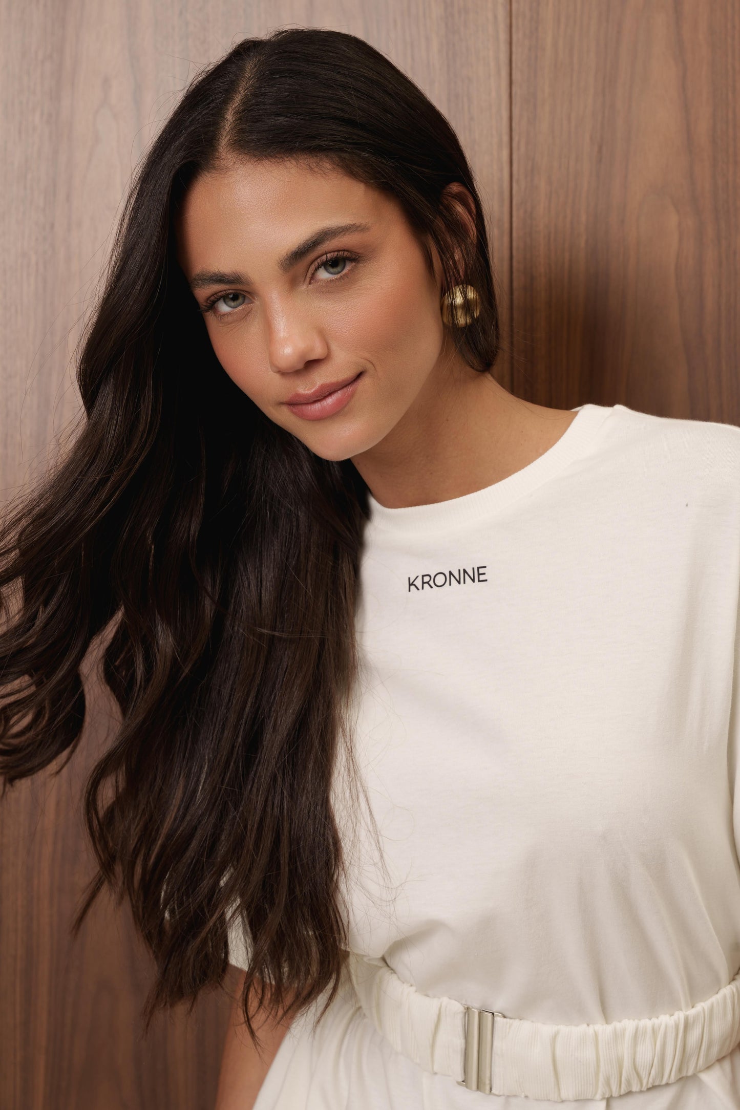 CONJUNTO BLUSA ASSIMÉTRICA KRONNE E SHORT KRONNE
