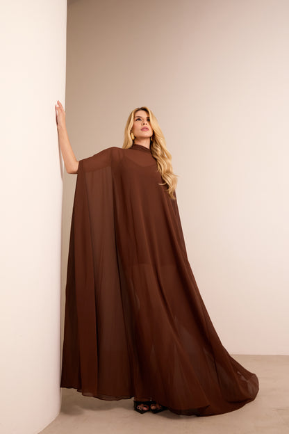 VESTIDO FLUIDO LONGO AMPLO KRONNE