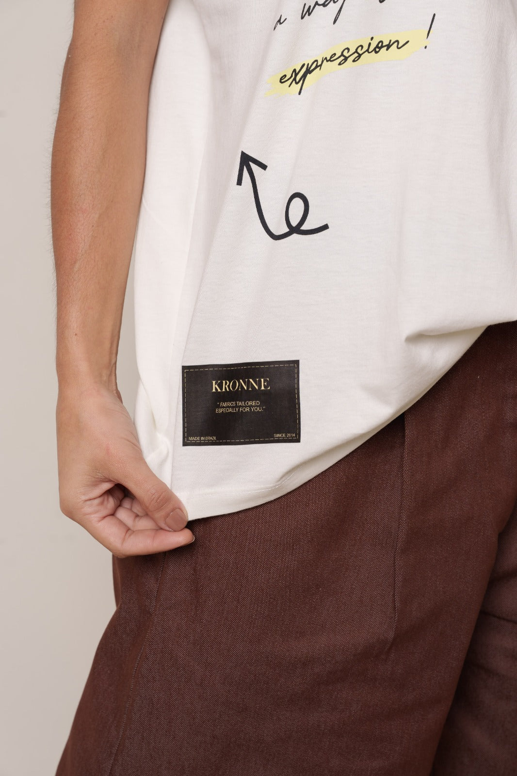 TSHIRT KRONNE FRASES