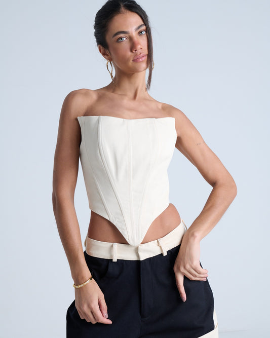 CORSET COM RECORTES KRONNE