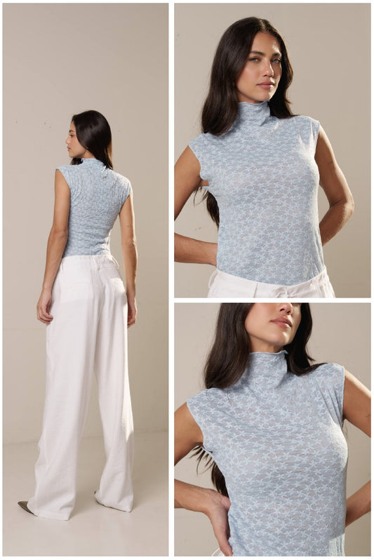 BLUSA GOLA ALTA RENDA KRONNE