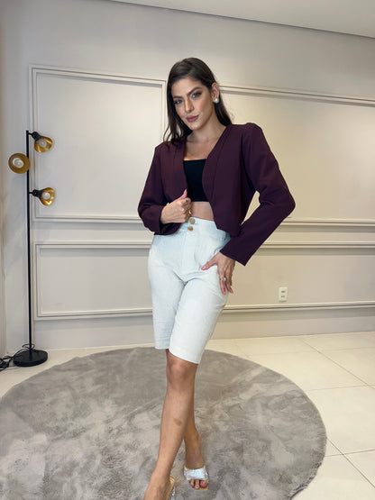 BLAZER CURTO MANGA LONGA KRONNE
