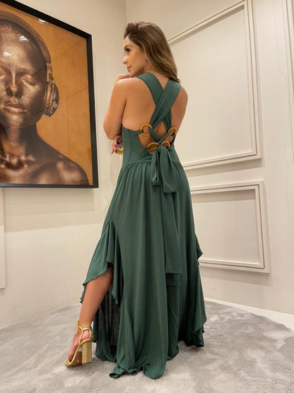 Long Dress with Ring